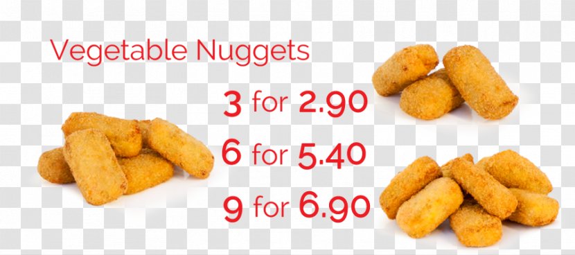 McDonald's Chicken McNuggets Croquette Junk Food Vegetarian Cuisine - Schnitzel Transparent PNG