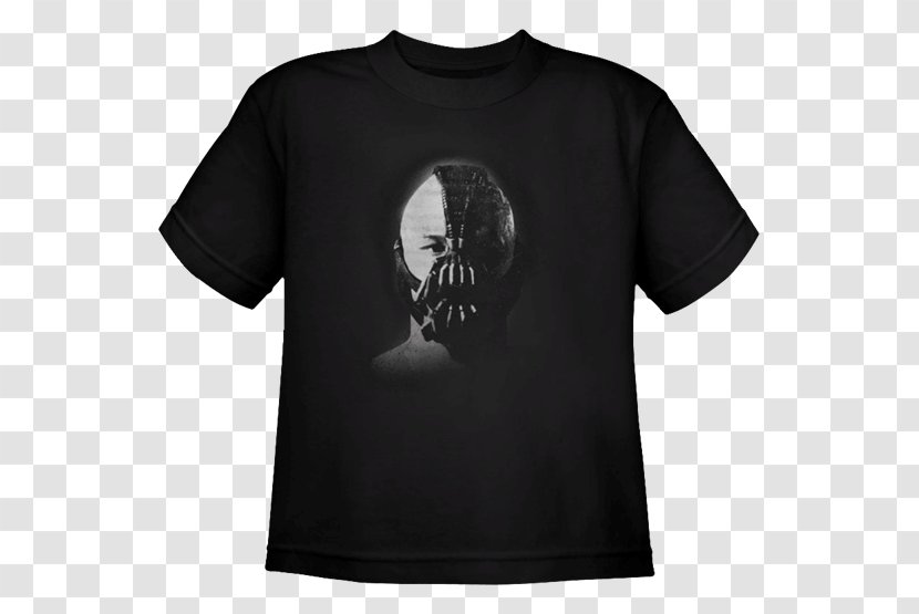 T-shirt Batman Bane Crew Neck - Longsleeved Tshirt Transparent PNG