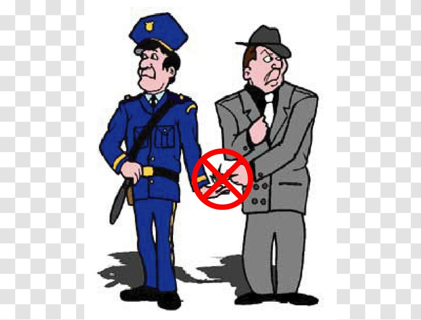 Police Corruption Officer Crime - Uniform - Bribery Cliparts Transparent PNG