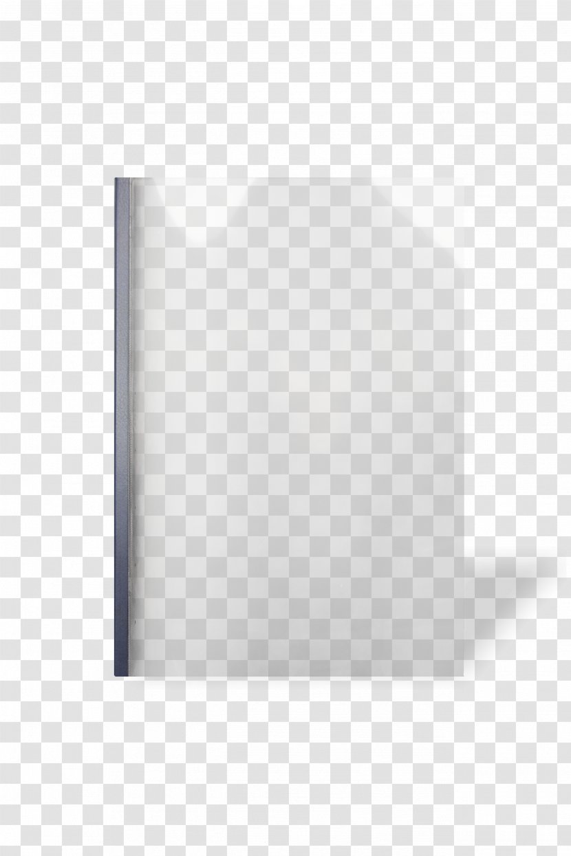 Unibind Rectangle Square - White - Blue Cover Transparent PNG