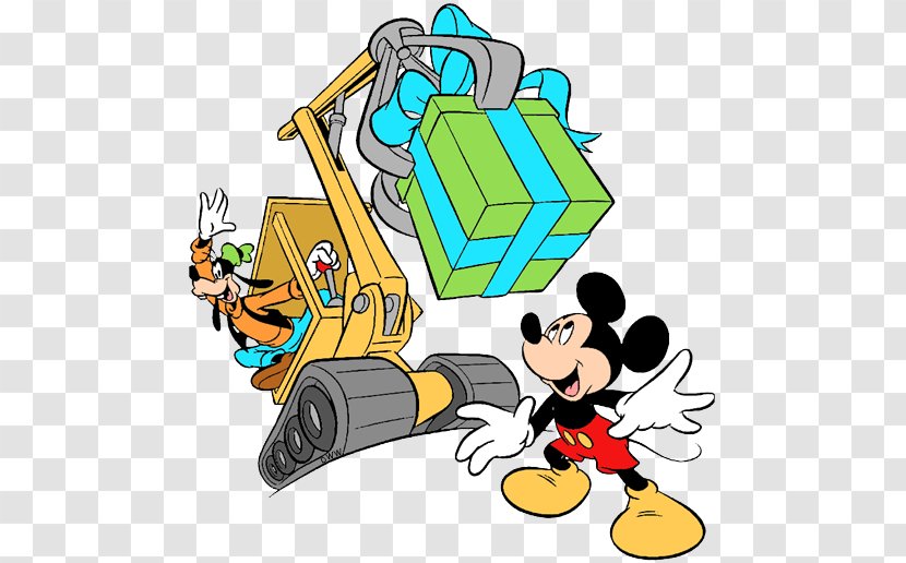 Mickey Mouse Goofy Donald Duck Clip Art Disneyland Park - Teamwork Disney Transparent PNG