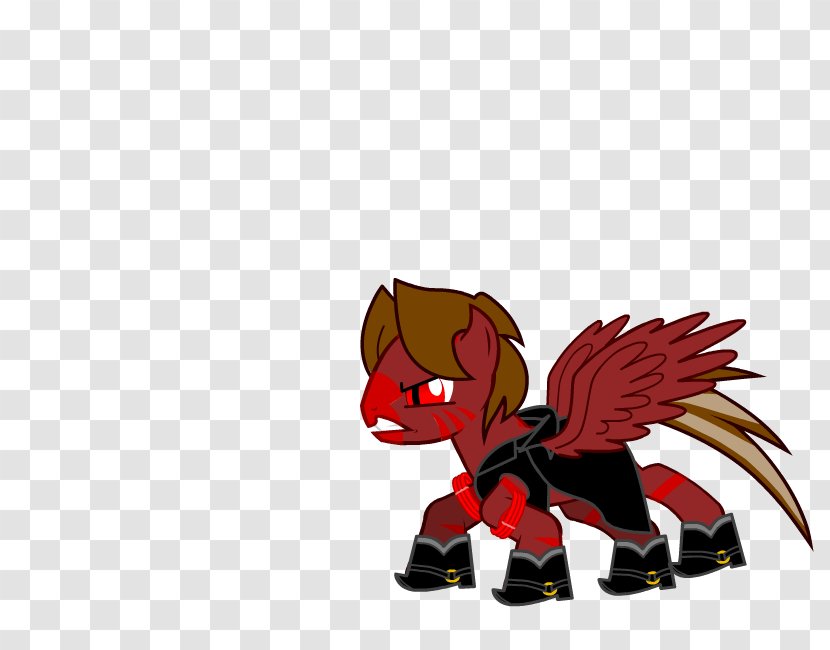 Pony Cartoon Drawing - Heart - Lightning Red Transparent PNG