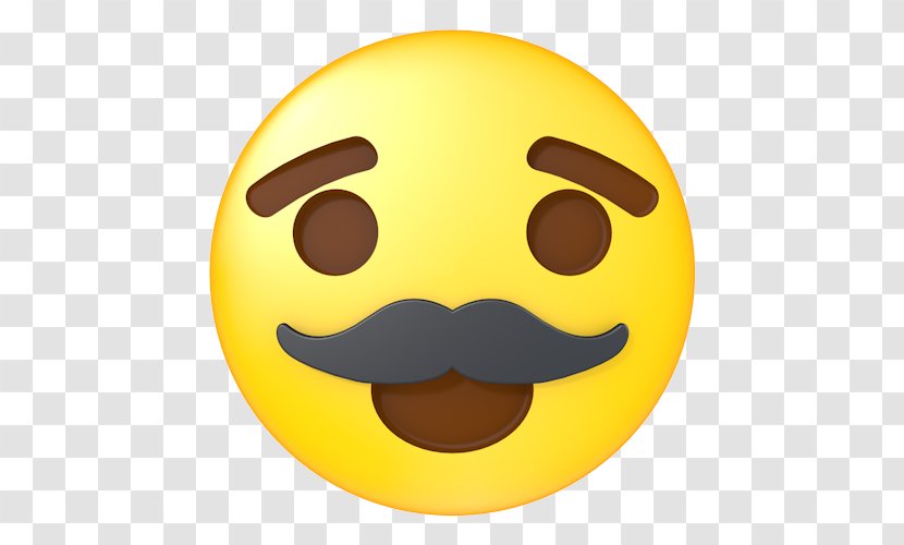 Smiley Emoji Emoticon Beard - Man Transparent PNG