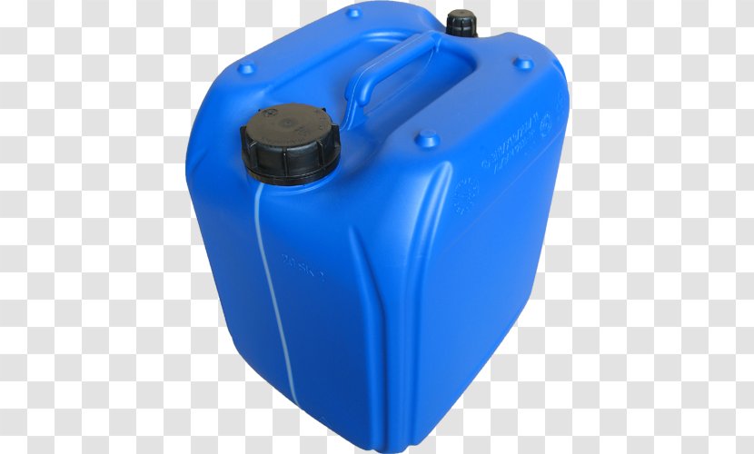 Plastic Jerrycan Container Clip Art - Electric Blue Transparent PNG