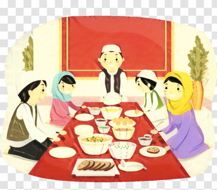 Stock Photography Clip Art Family Eating Illustration - Supper - Food Transparent PNG