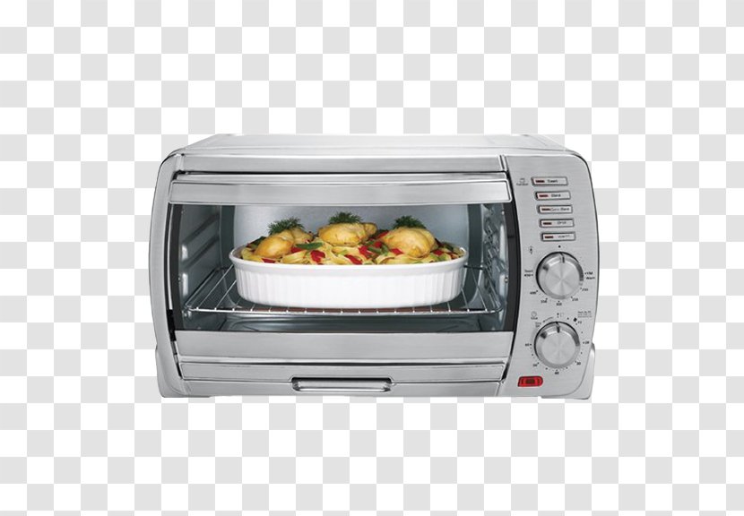 Oster 6-Slice Convection Toaster Countertop Oven Silver Housing & Stainless Stee Sunbeam Products Steel - Kitchen Transparent PNG