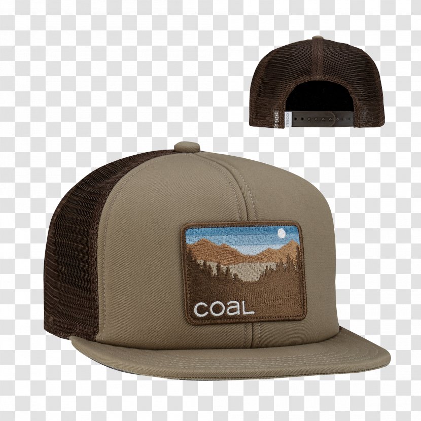 Trucker Hat Cap Clothing Coal - Dark Transparent PNG