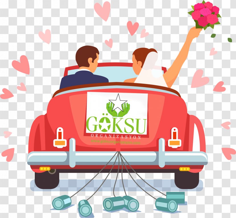 Car Vector Graphics Marriage Royalty-free Image - Wedding Transparent PNG