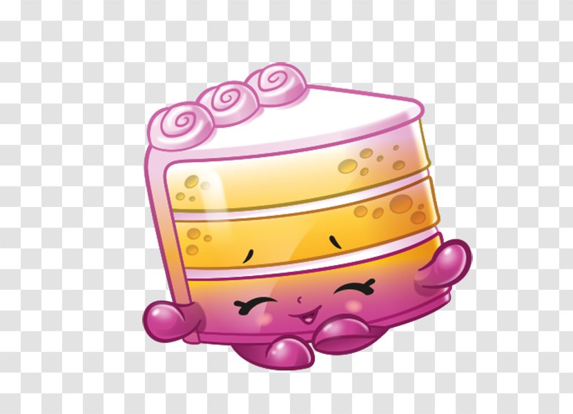 Cupcake Layer Cake Shopkins Bakery - Biscuits Transparent PNG