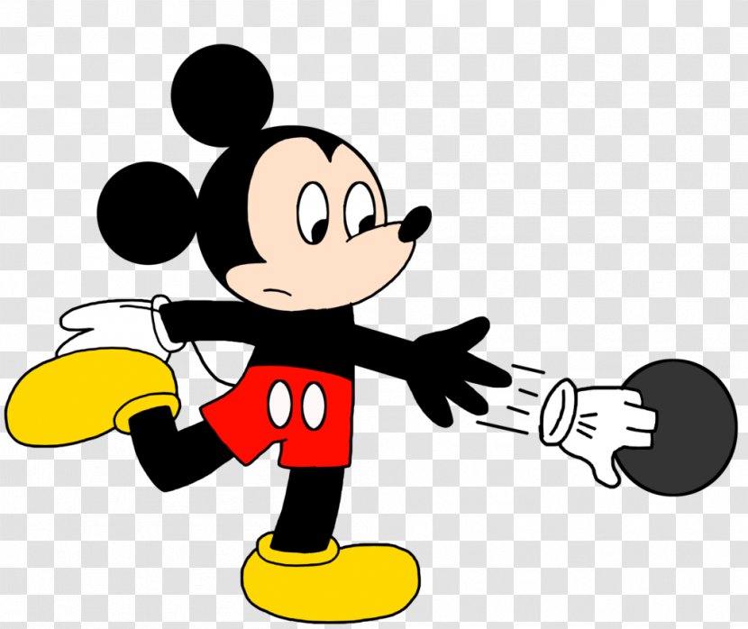 Mickey Mouse Minnie Bowling Balls Clip Art Transparent PNG