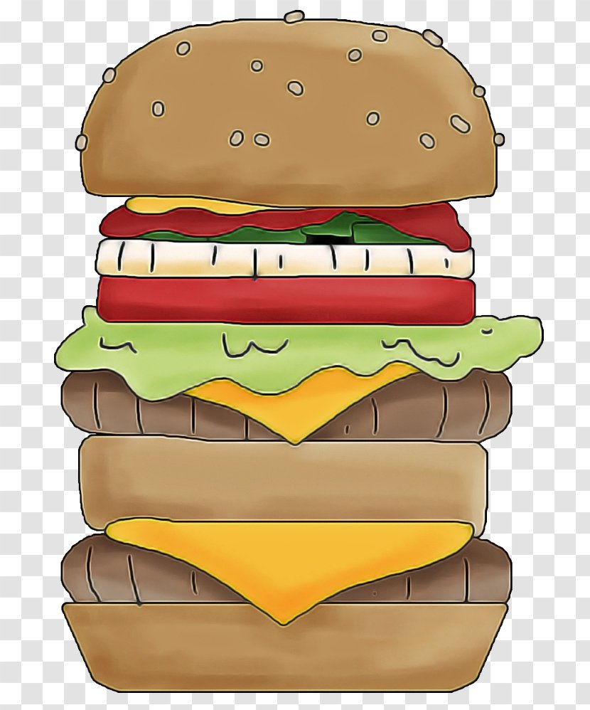 Hamburger - Fast Food - Breakfast Sandwich Whopper Transparent PNG