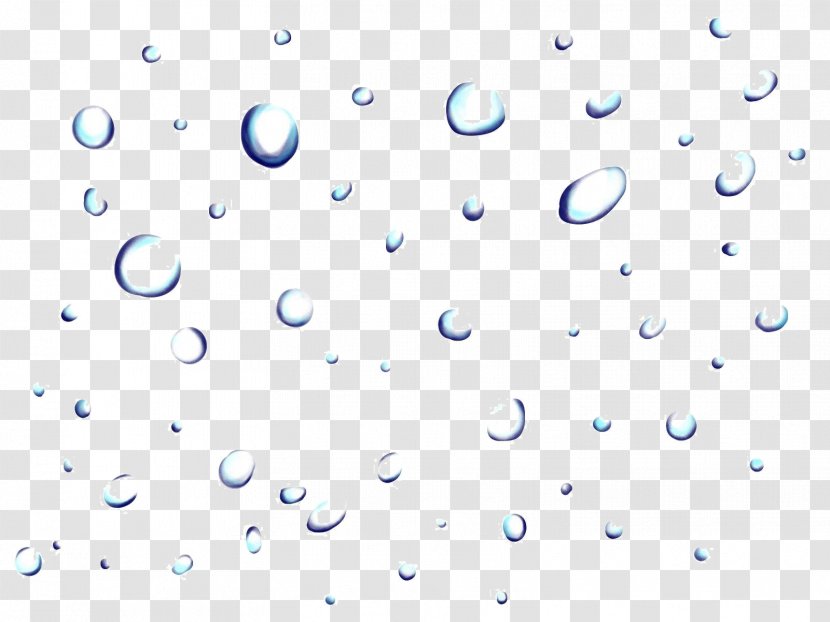 Drop Bubble Water - Rectangle - Blue Dotted Droplets Transparent PNG