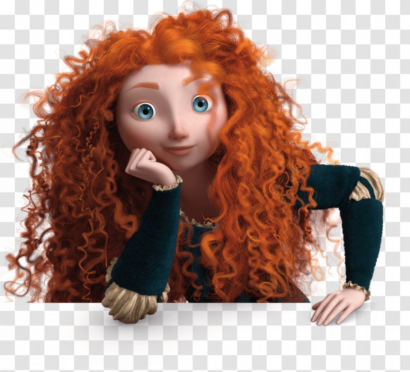 Merida Brave YouTube Disney Princess The Walt Company - Hair Coloring Transparent PNG