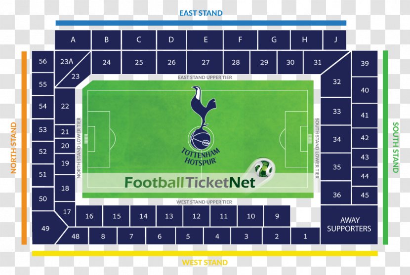 Stadium Energy Line Football Font - Real Madrid Vs Tottenham Transparent PNG