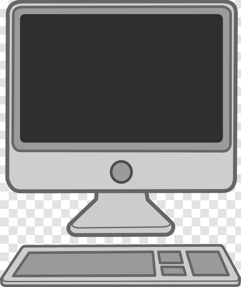 Computer Keyboard Monitors Clip Art - Monitor Accessory Transparent PNG