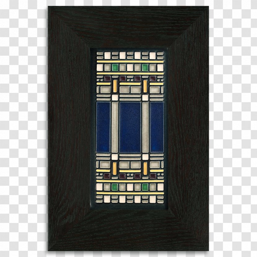 Darwin D. Martin House Stained Glass Tile Ceramic Framing - Picture Frame - Home Decoration Materials Transparent PNG