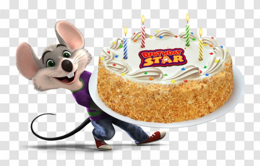 Birthday Cake Chuck E. Cheese's - Snout Transparent PNG