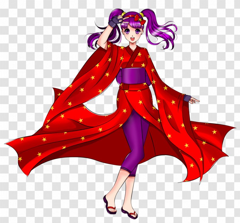 Athena Asamiya The King Of Fighters XIII Art - Flower Transparent PNG
