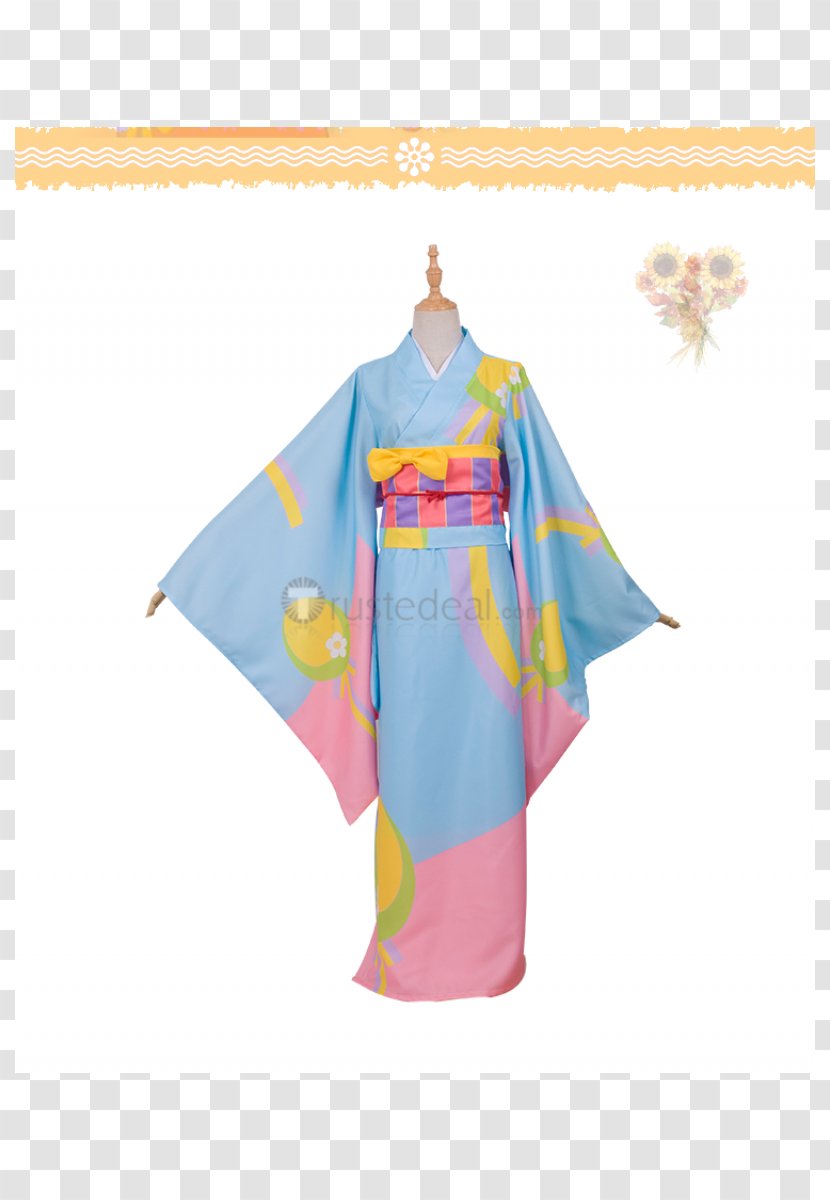 Kimono Miss Kobayashi's Dragon Maid Cosplay Chinese - Flower Transparent PNG