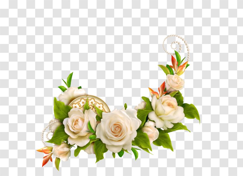 Flower Rose Wedding White - Petal - Flowers Decorative Greenery In Kind Transparent PNG