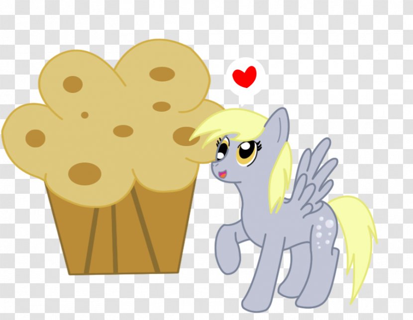 Derpy Hooves Pony Horse Cat-like Character - Vertebrate Transparent PNG