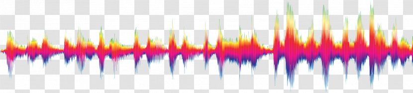 Wave Sound Spectrum - Watercolor Transparent PNG