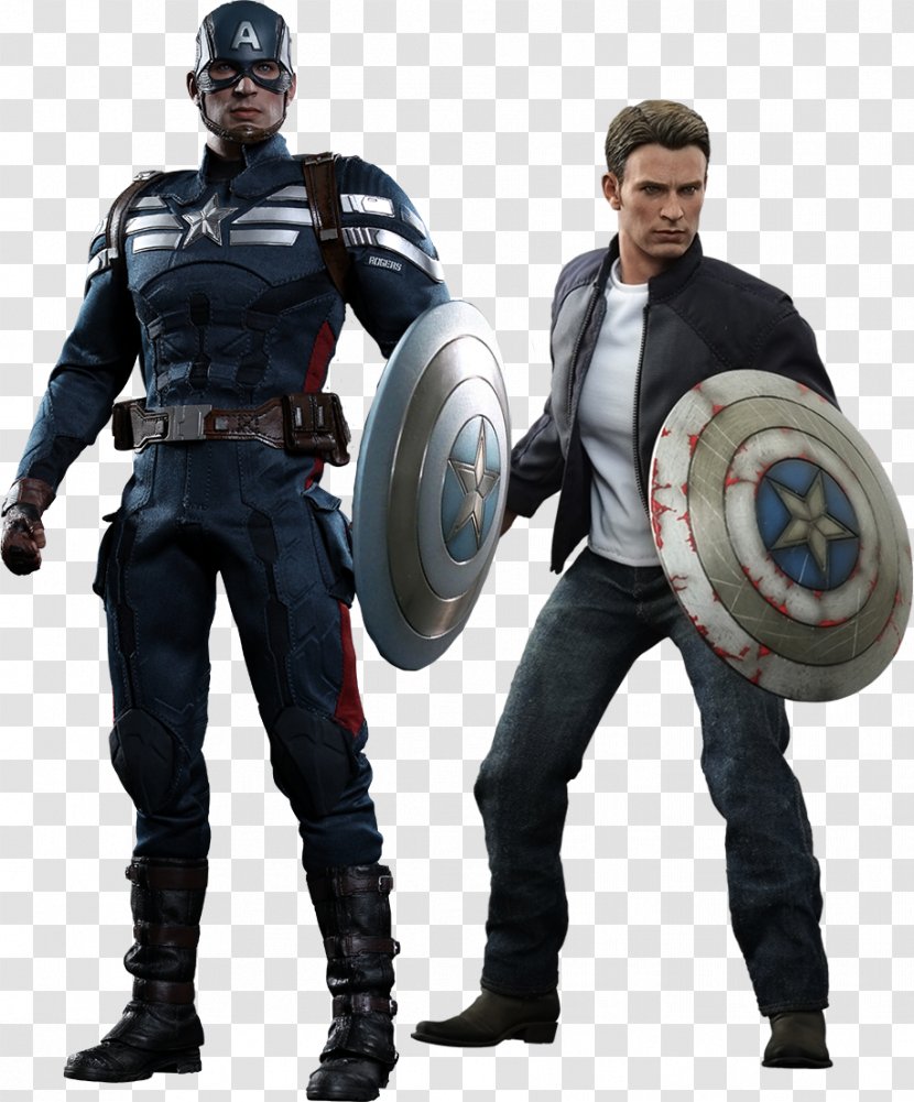 Captain America Bucky Barnes Falcon Black Widow Action & Toy Figures - Comics Transparent PNG