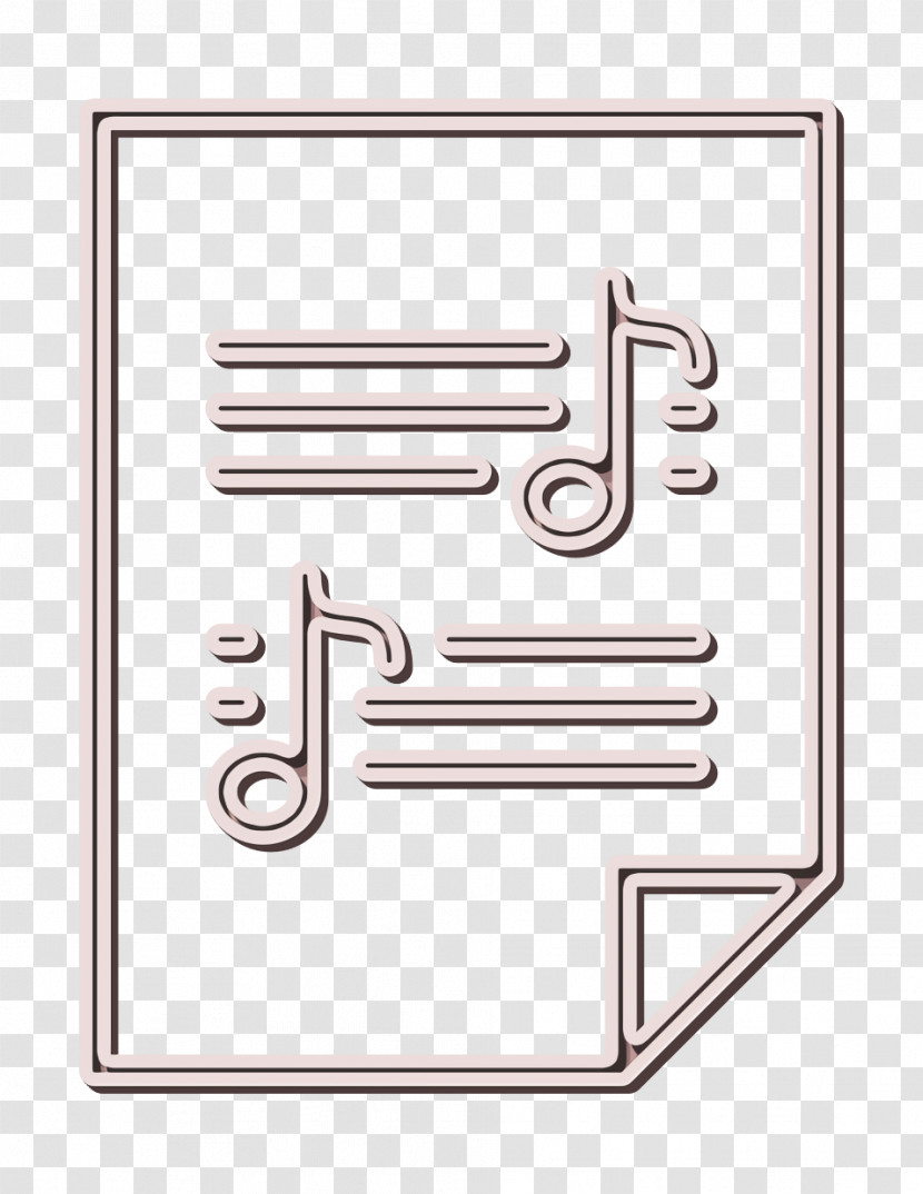 Score Icon High School Set Icon Sheet Music Icon Transparent PNG