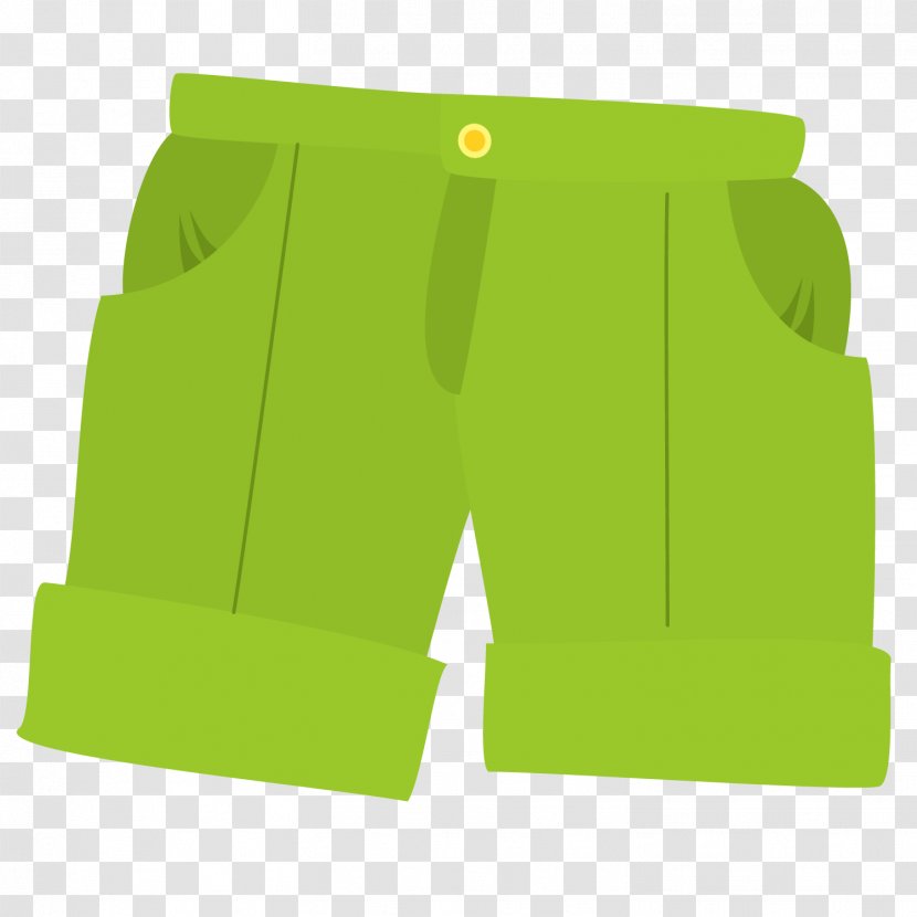 Shorts Pants Clothing Green Coat - Fresh Transparent PNG