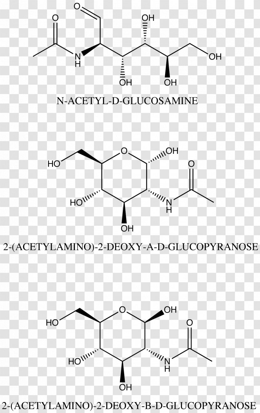 Mannose Glucose Carbohydrate Galactose Sugar - Silhouette Transparent PNG