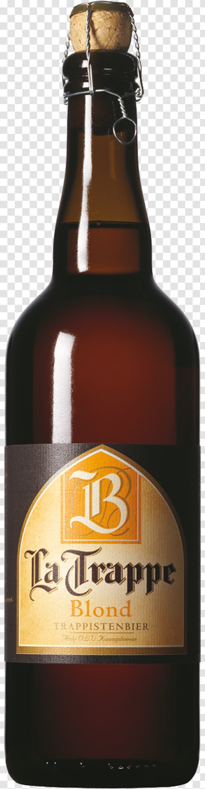 La Trappe Trappist Beer Tripel Dubbel - Bottle - Craft Transparent PNG