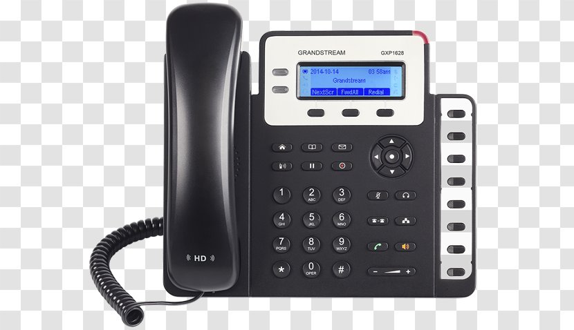 Grandstream GXP1625 VoIP Phone Networks Telephone Session Initiation Protocol - Caller Id - Business System Transparent PNG
