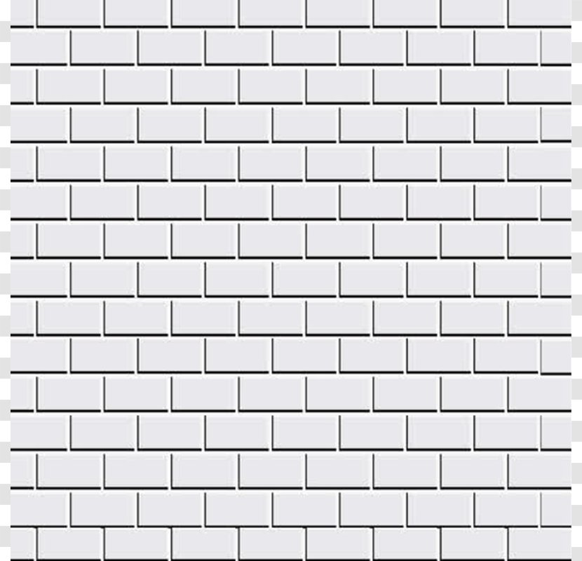 Stone Wall Brickwork Black And White Material - Brick - Physical Transparent PNG