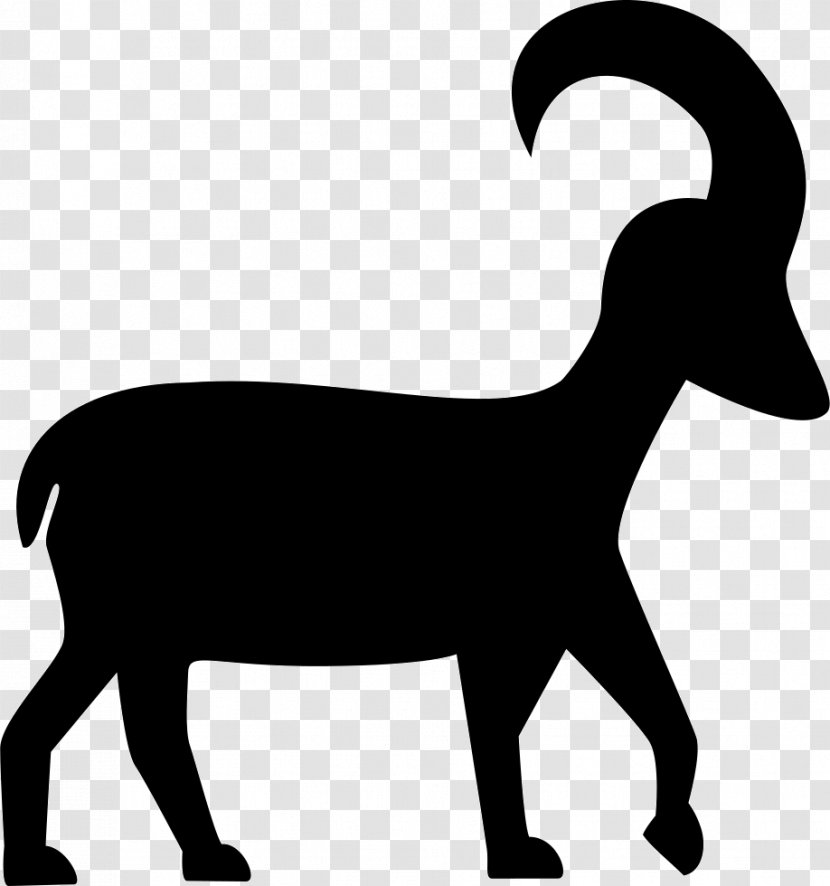 Goat Capricorn Symbol - Pack Animal Transparent PNG