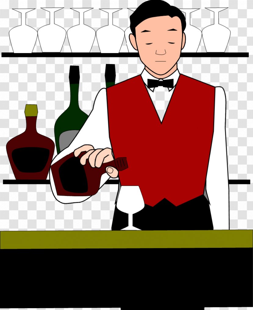 Cocktail Bartender Clip Art - Male Transparent PNG