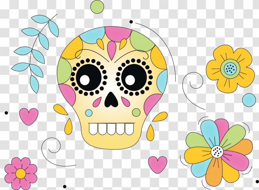 Calavera La Calavera Catrina Sugar Skull Transparent PNG