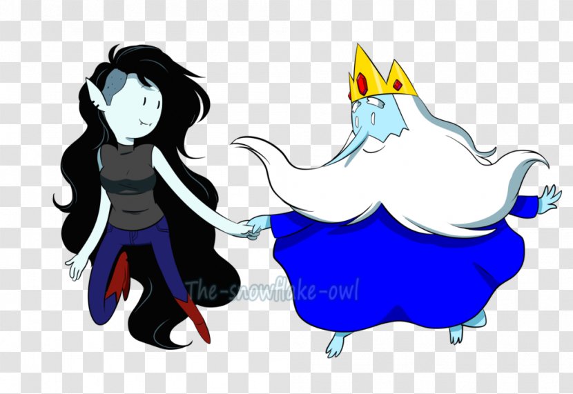 Ice King Marceline The Vampire Queen Flame Princess Simon & Marcy Art - Cartoon - Smartart Transparent PNG