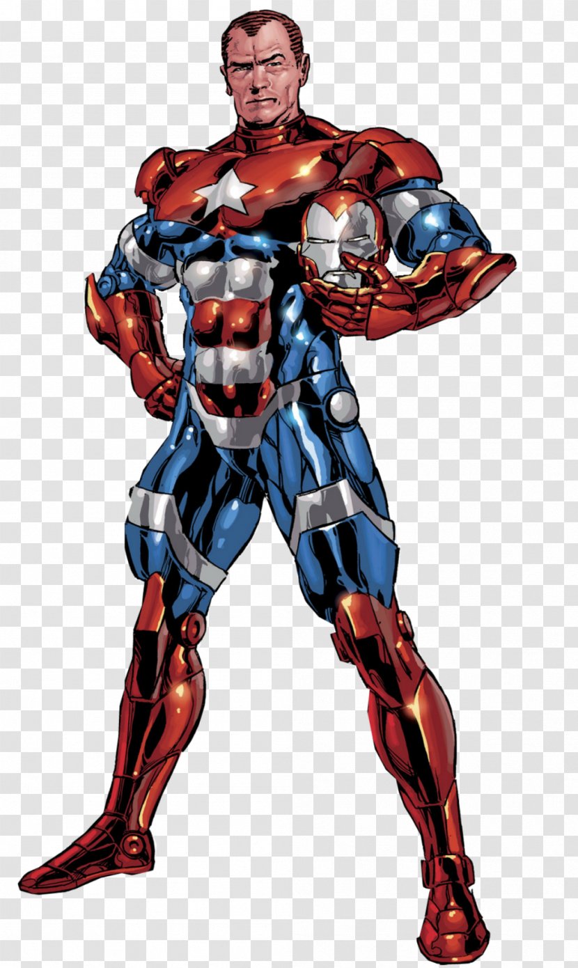 Mike Deodato Iron Man Green Goblin Norman Osborn War Machine - Muscle Transparent PNG