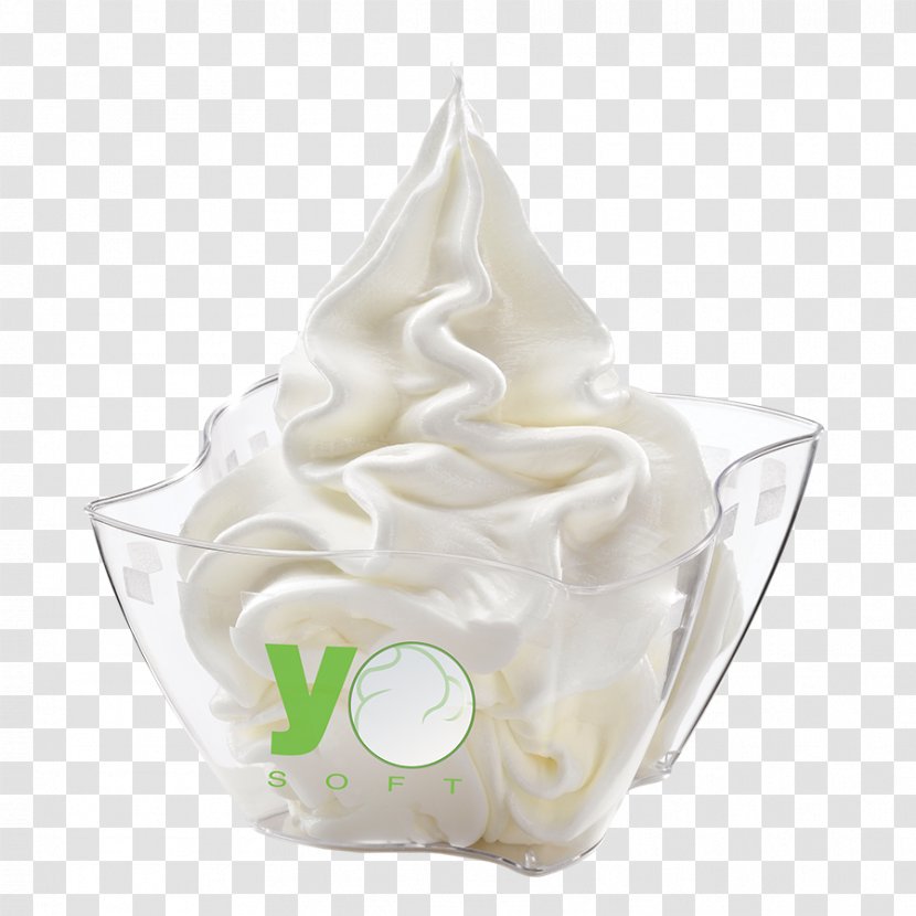 Ice Cream Frozen Yogurt Dame Blanche Sundae Crème Fraîche - Smoothie Transparent PNG