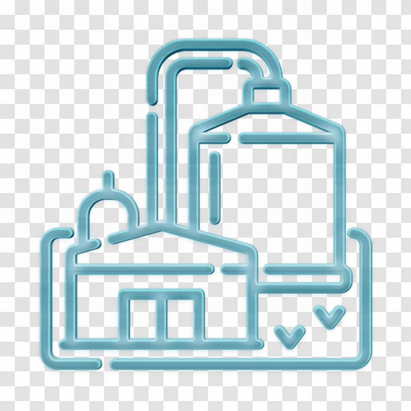 Biogas Plant Icon Gas Icon Renewable Energy Icon Transparent PNG