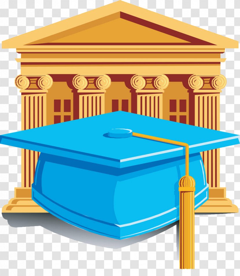 Graduation Ceremony Doctorate Royalty-free Academic Degree Clip Art - Photography - Of Blue Doctor Cap Transparent PNG