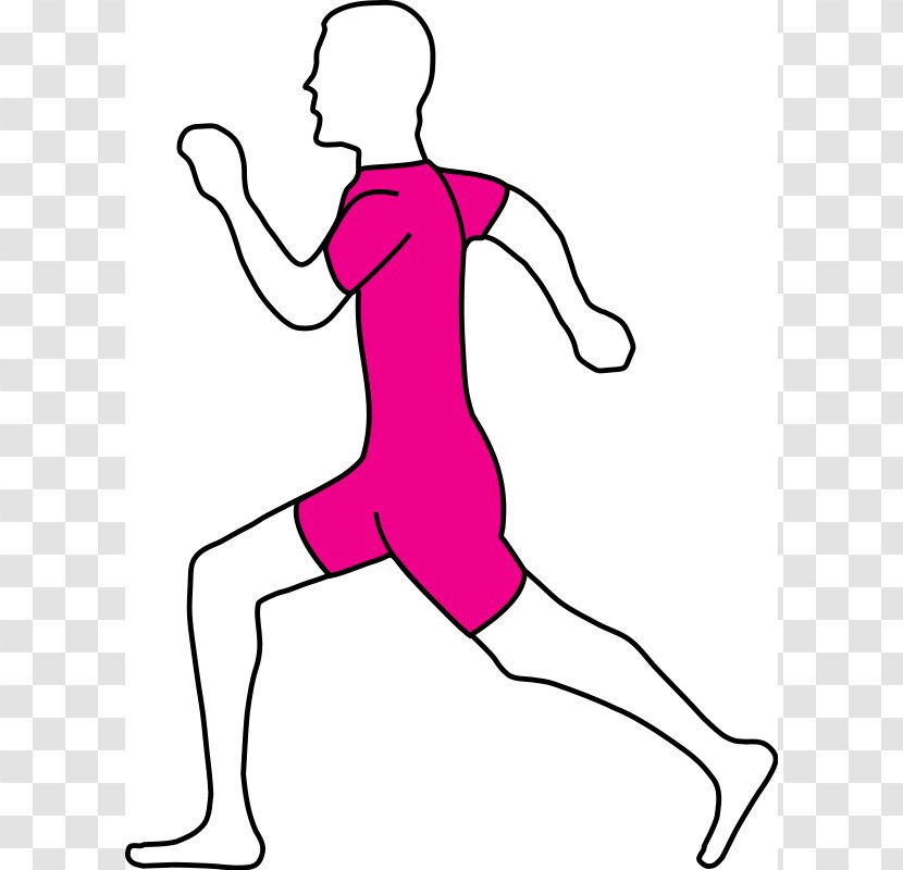 Running Clip Art - Cartoon - Jogging Pictures Transparent PNG