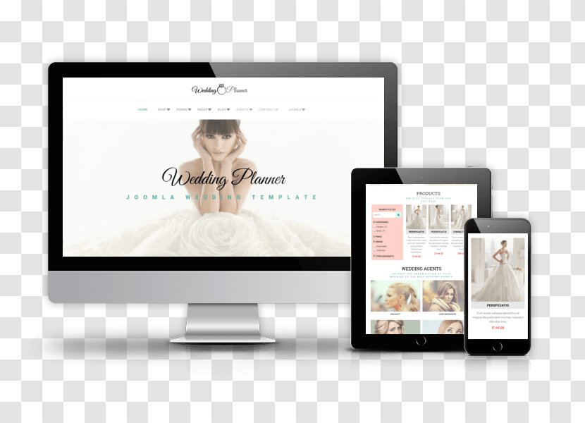 Responsive Web Design VirtueMart Template System Joomla - Ecommerce - WordPress Transparent PNG