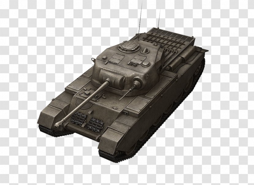 World Of Tanks Churchill Tank M6 Heavy - Gun Turret Transparent PNG