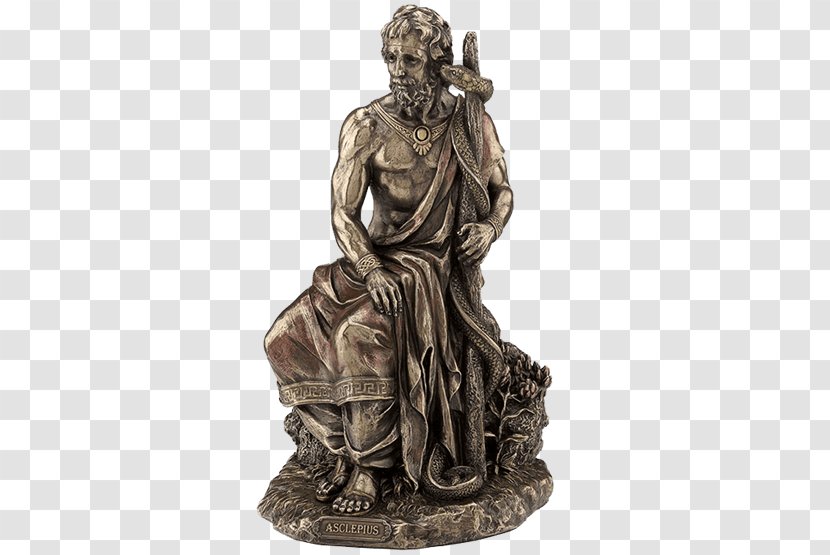 Hades Asclepius Greek Mythology Statue Sculpture - Stone Carving Transparent PNG