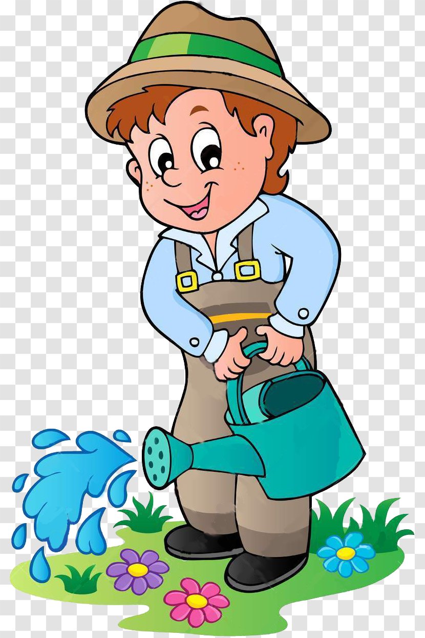 Cartoon Gardening - Photography - Animation Transparent PNG