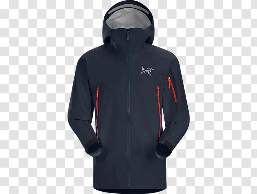 Hoodie Arc'teryx Jacket Gore-Tex Ski Suit - Sweatshirt Transparent PNG