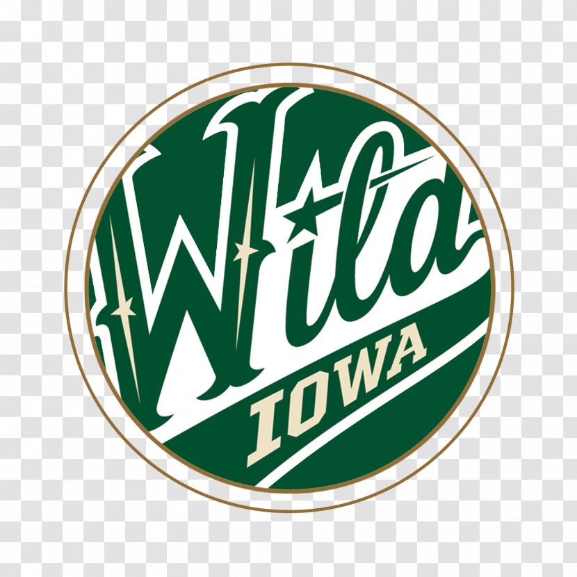 Logo Iowa Wild Green Font - Label - Grand Rapids Griffins Transparent PNG