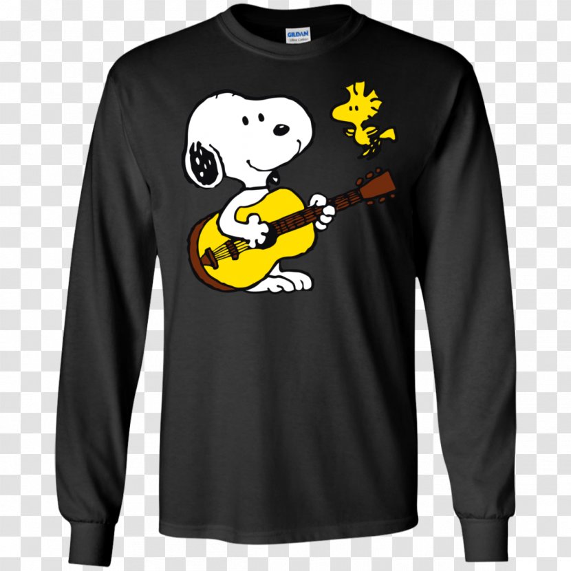 T-shirt Hoodie Clothing Sleeve - T Shirt - Play The Guitar Transparent PNG