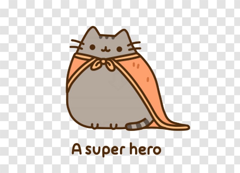Cat Pusheen Kitten Superhero Hello Kitty - Superpower Transparent PNG